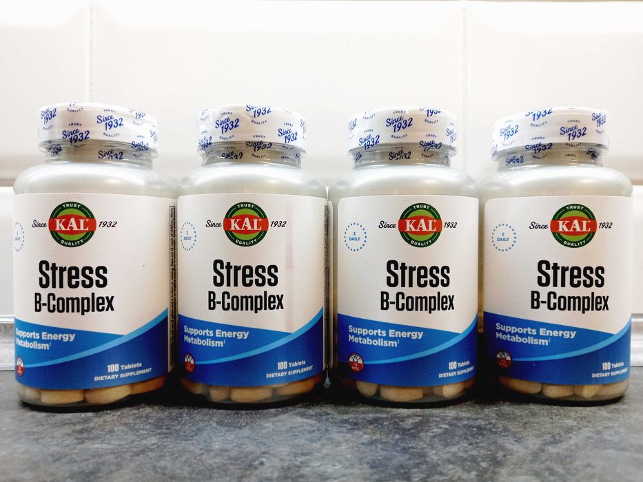 KAL, Stress B-Complex (100 таб.), от стресса, від стресу