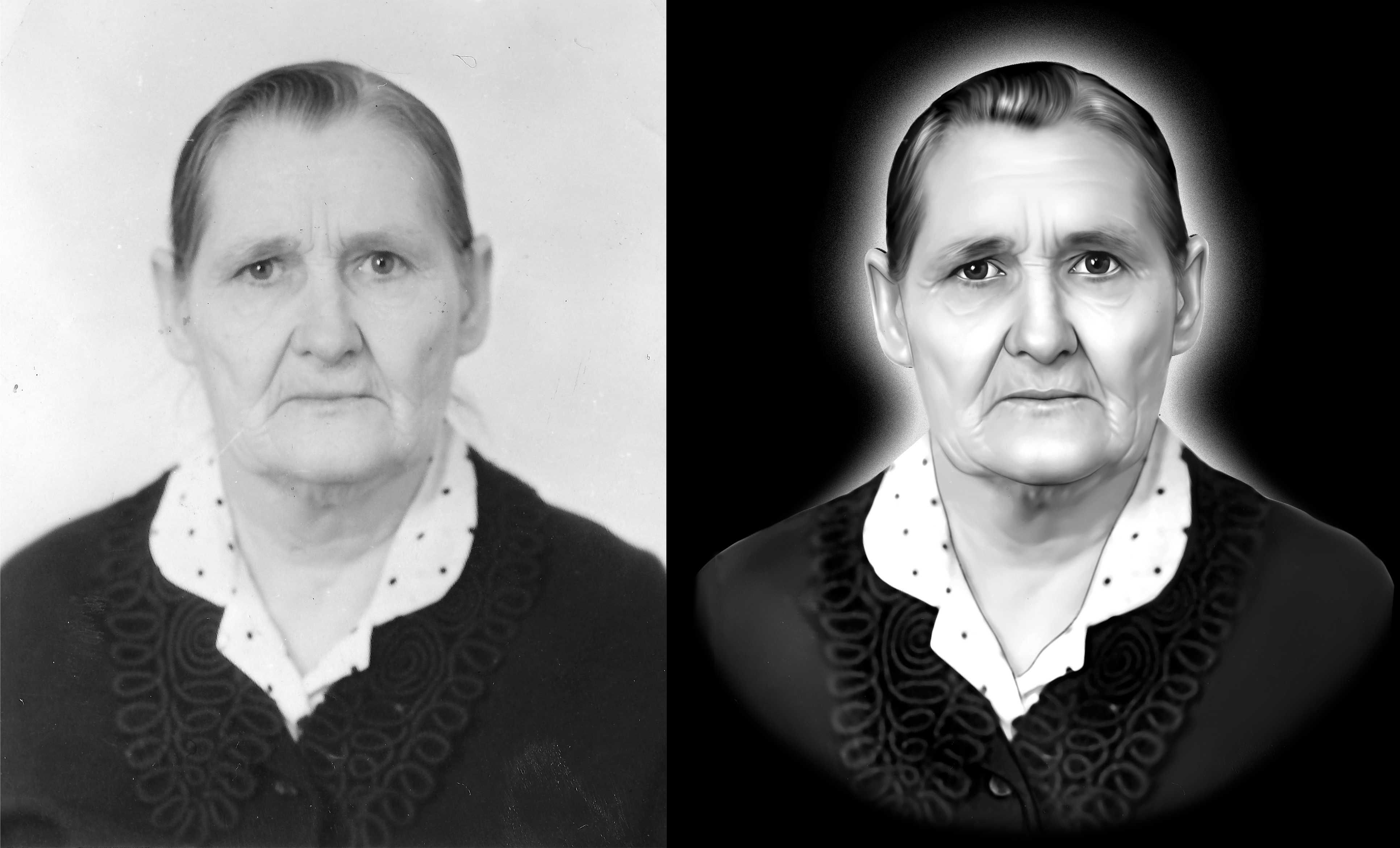 Ретуш фотографій на пам'ятники