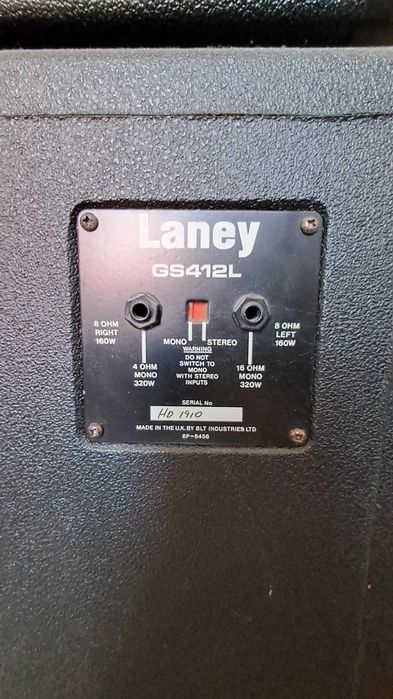 Kolumna gitarowa Laney GS412L 320W
