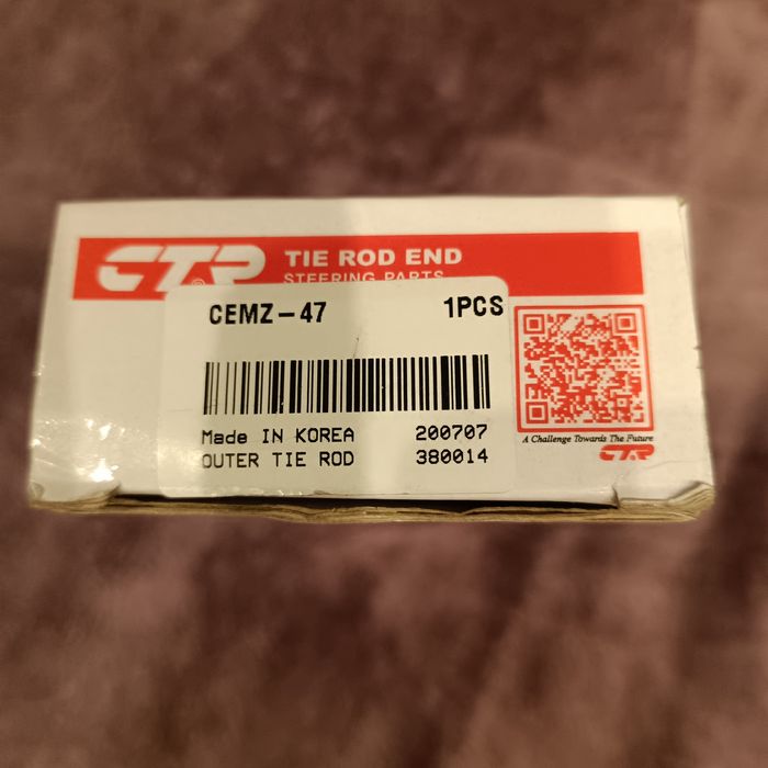 Наконечник рулевой на Мазда кседос 9   1995г 2,5 правый