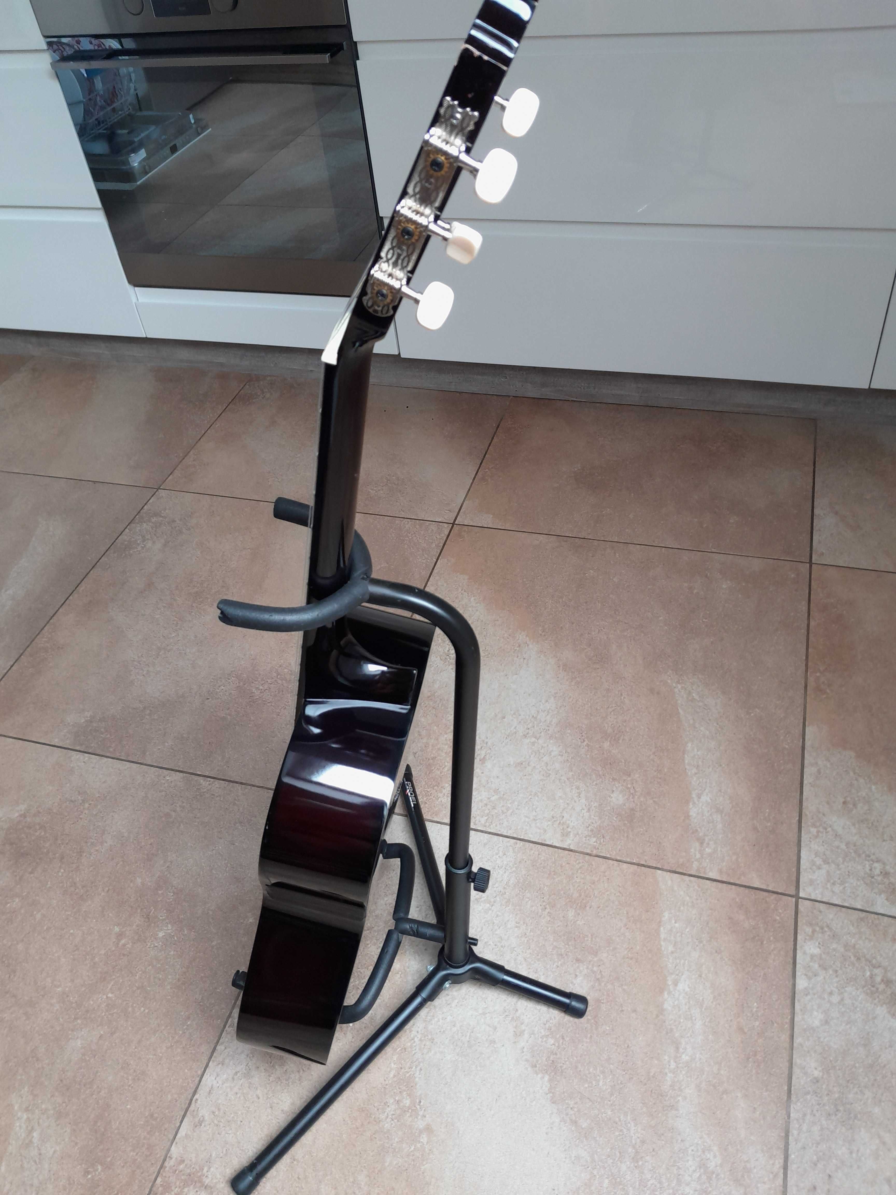 Gitara 3/4 Ever Play EV-122 + Pokrowiec + stojaki na gitarę i nuty