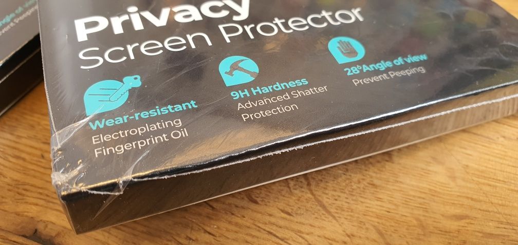 Apple iPhone 13 pro szkło hartowane privacy naklejamy Tamka 22/24