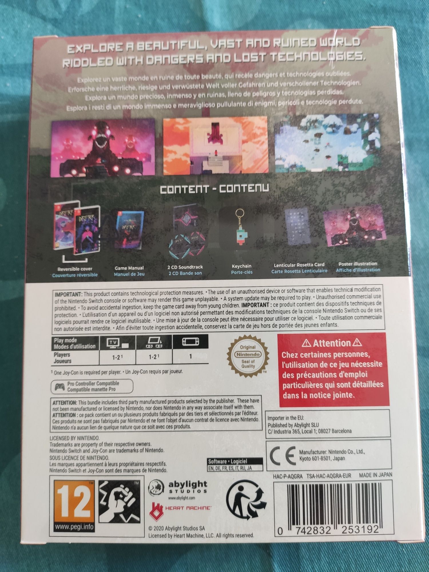 Hyper Light Drifter Special Edition Nintendo Switch SELADO