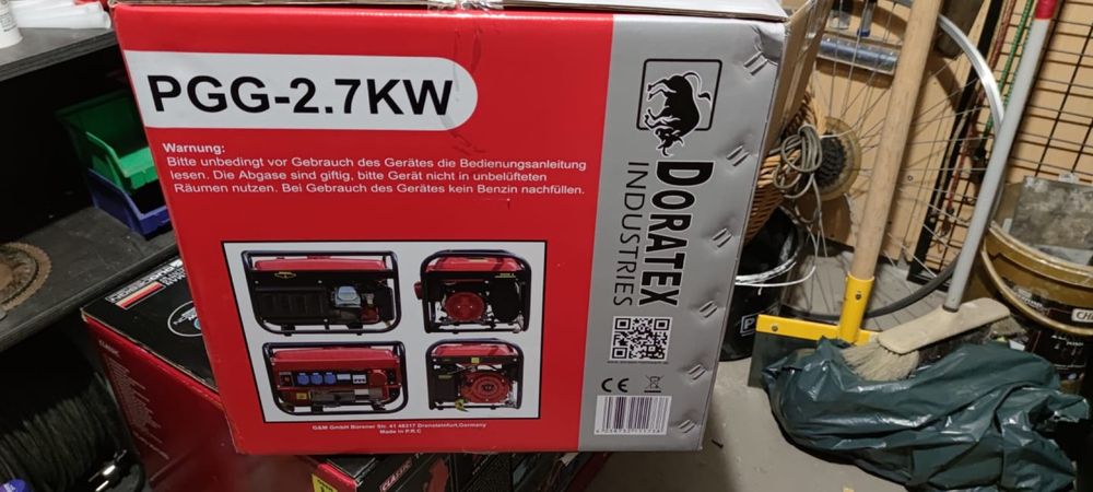 Бензогенератор Doratex PGG-2,7KW