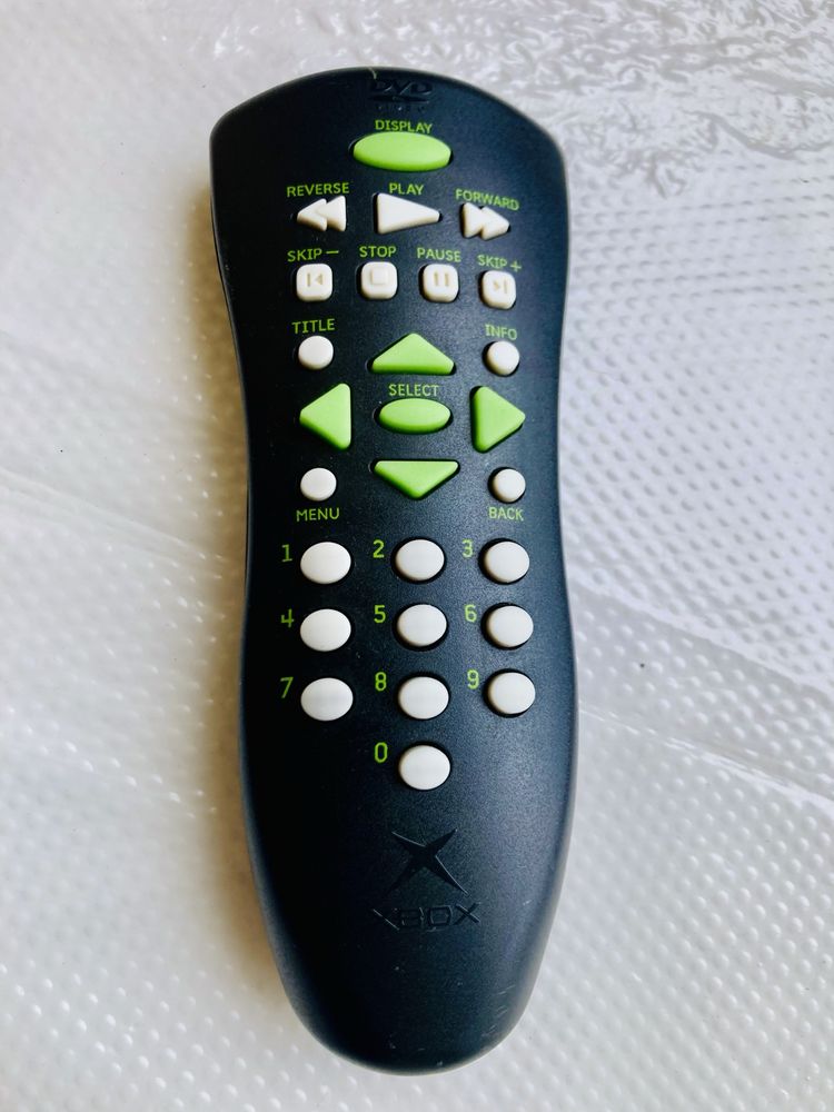 Xbox Genuine Microsoft Original Xbox DVD Remote Control pilot