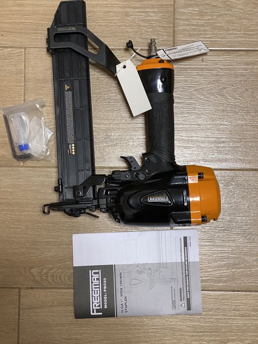 Пневматичний степлер Freeman PWC50 16 Gauge 1" Wide Crown