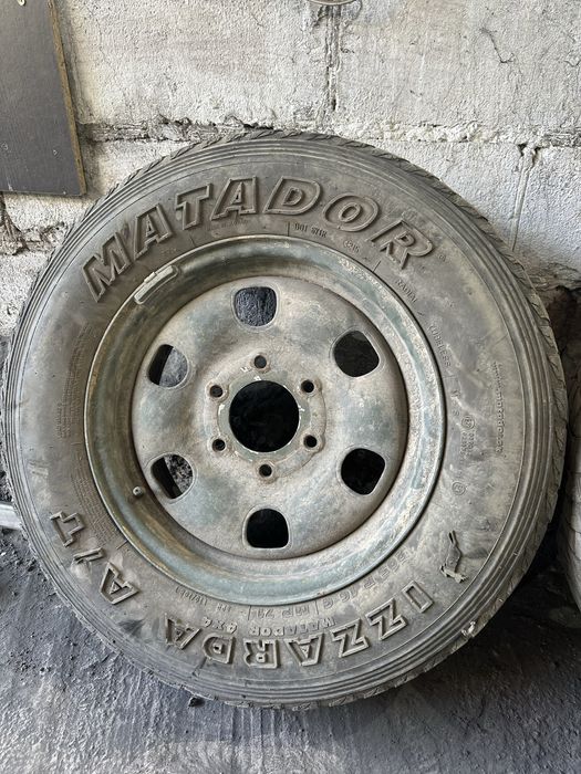 Диски р16 з резиною 205/16/70 ford ranger mazda bt50, b2500
