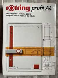 Deska kreślarska ROTRING A4 + kątomierz