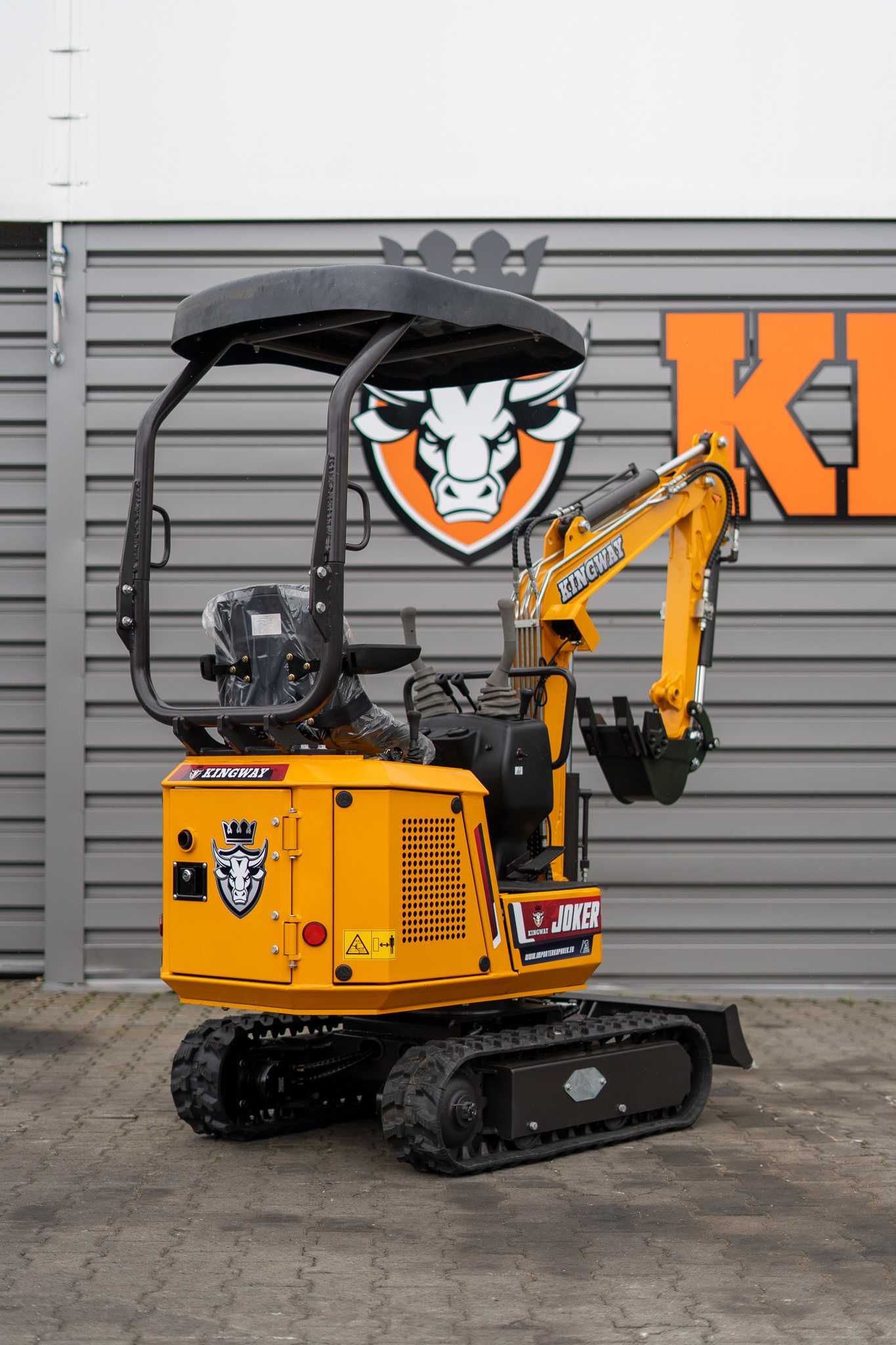 Minikoparka KINGWAY JOKER RS- Skrętne Ramie Model NA 2025r NOWA