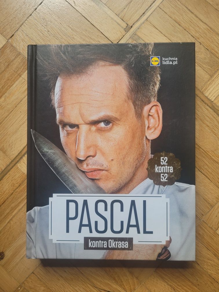 Książka Pascal kontra Okrasa 52 kontra 52 Lidl  (twarda oprawa)