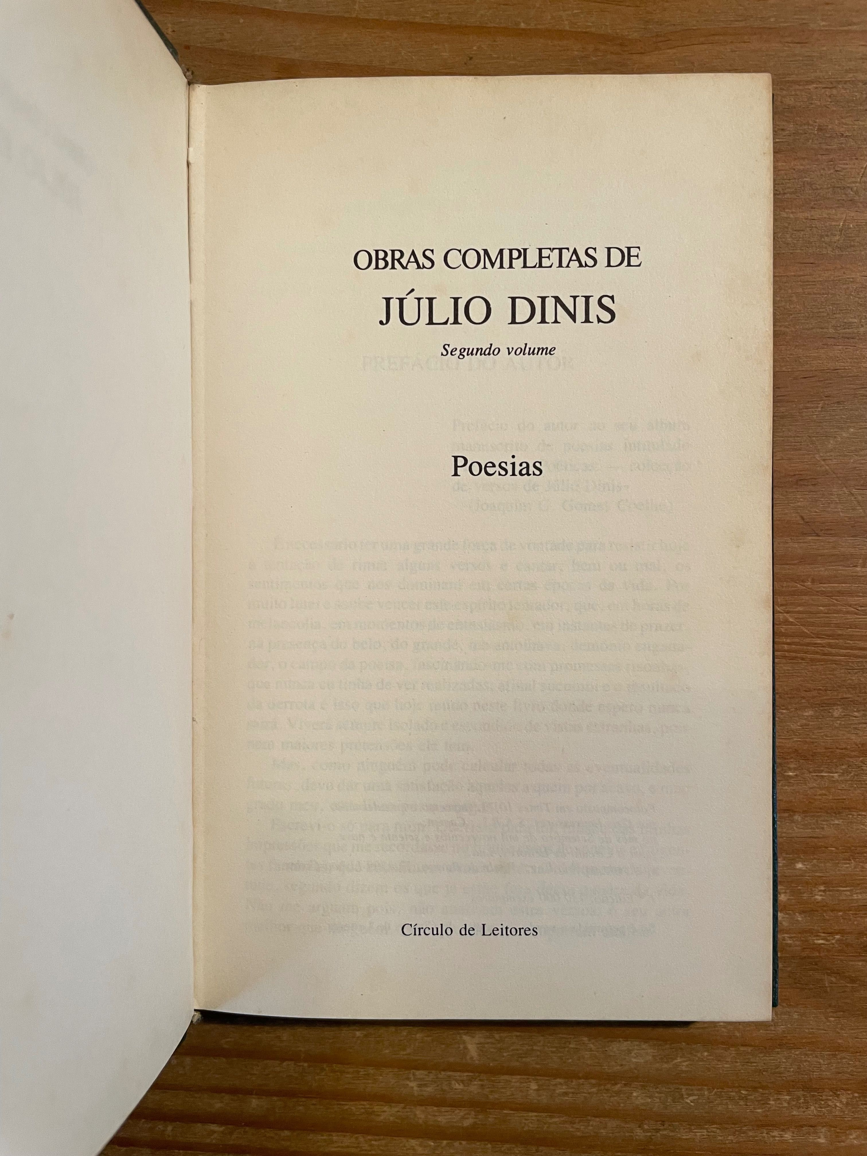 Poesias - Júlio Dinis (portes grátis)