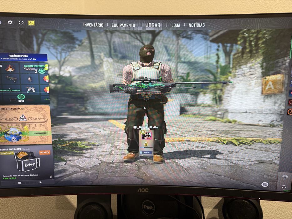 Vendo setup completo menos a secretaria