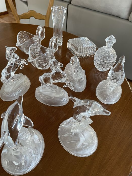 11 Peças Cristal d’Arques total 25 Euros