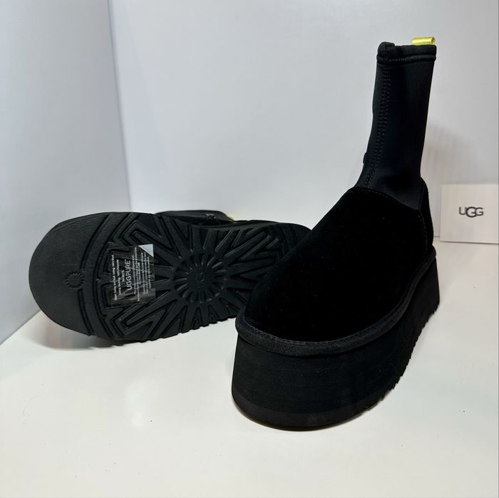 Угги уггі UGG Classic dipper black чорні високі уги угі