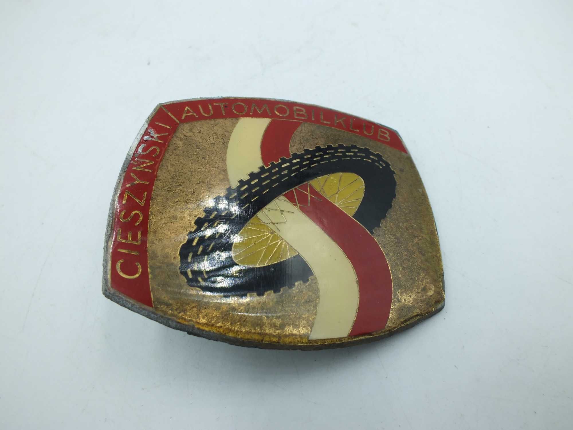 Emblemat Automobilklub Cieszyński PRL