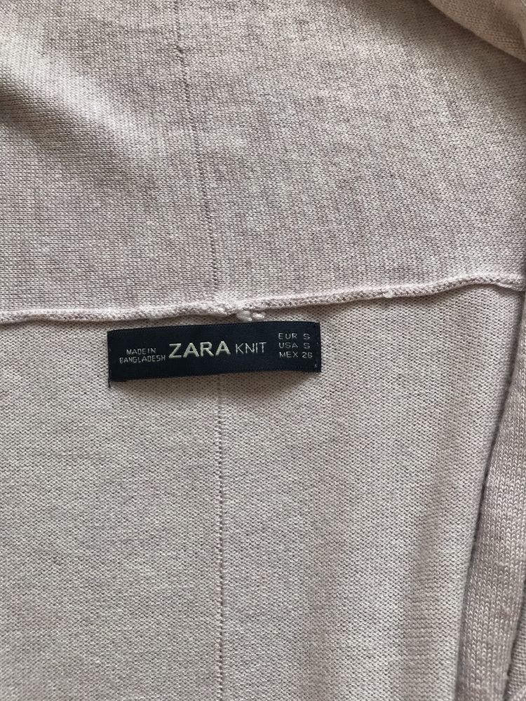 Kardigan długi sweter ZARA