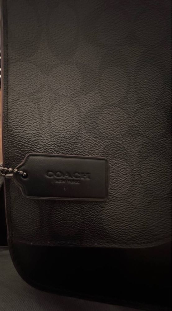 Сумка портфель COACH  (оригинал) . Новая!!!