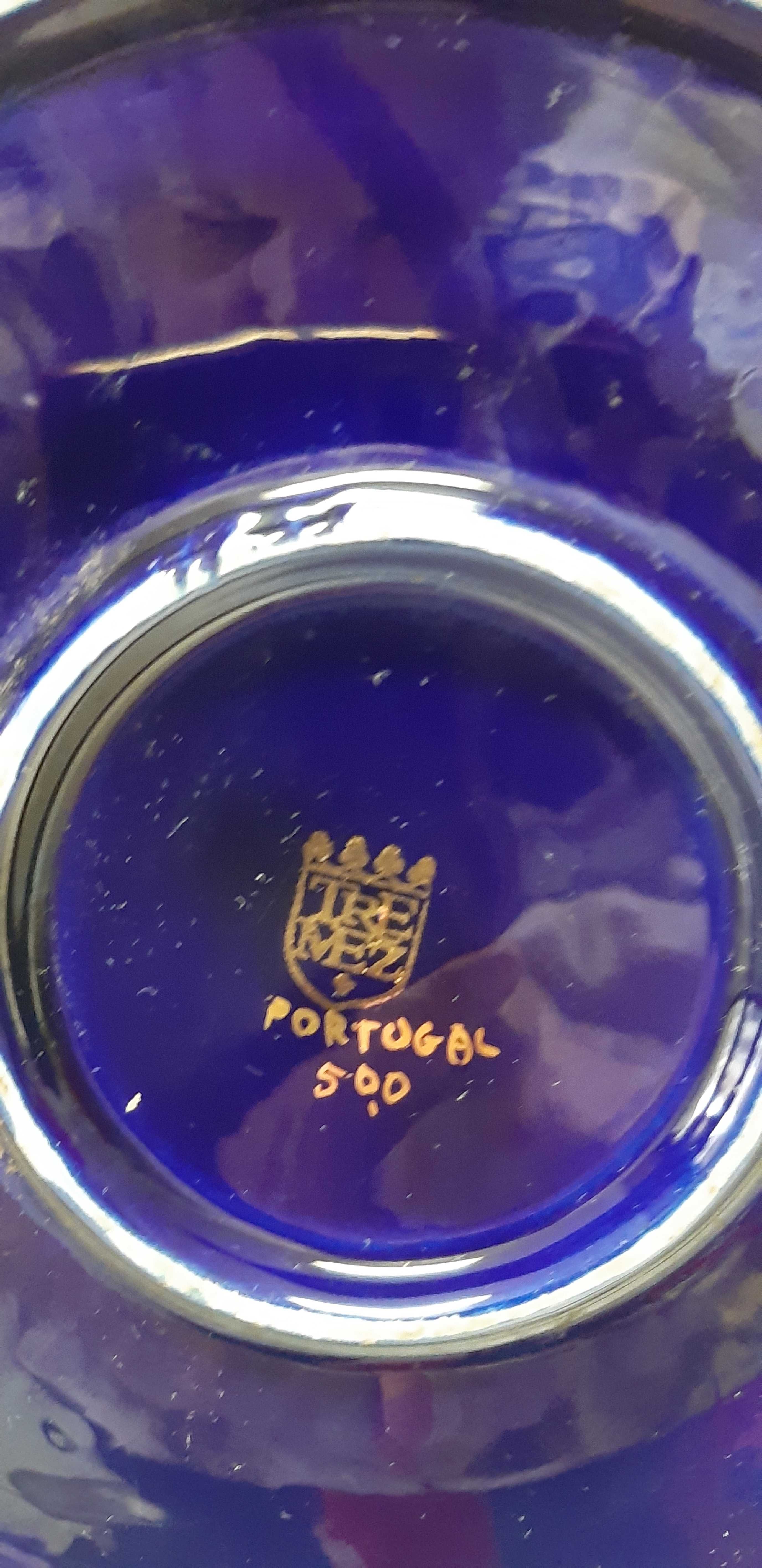 Vaso grande com prato