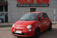 Fiat 500 Gwarancja Benzyna Twinair Klimatyzacja Półskóra Alu17