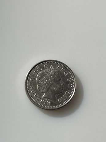 Монета Великобритании 5 песов pence 2004 г