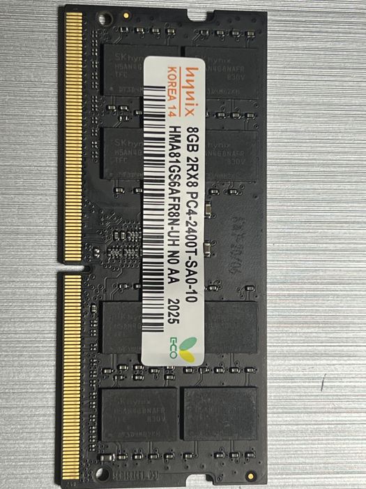 Оперативна пам’ять SK Hynix DDR4 8GB SODIMM — Ідеальна для ноутбука!