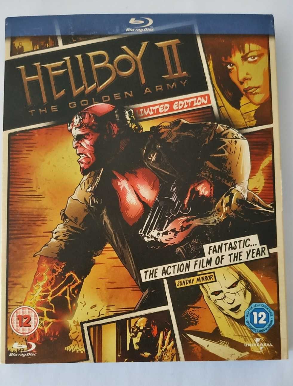 Hellboy II: Exército Dourado-Ltd Edit (Hellboy Golden Army) [Blu-Ray]