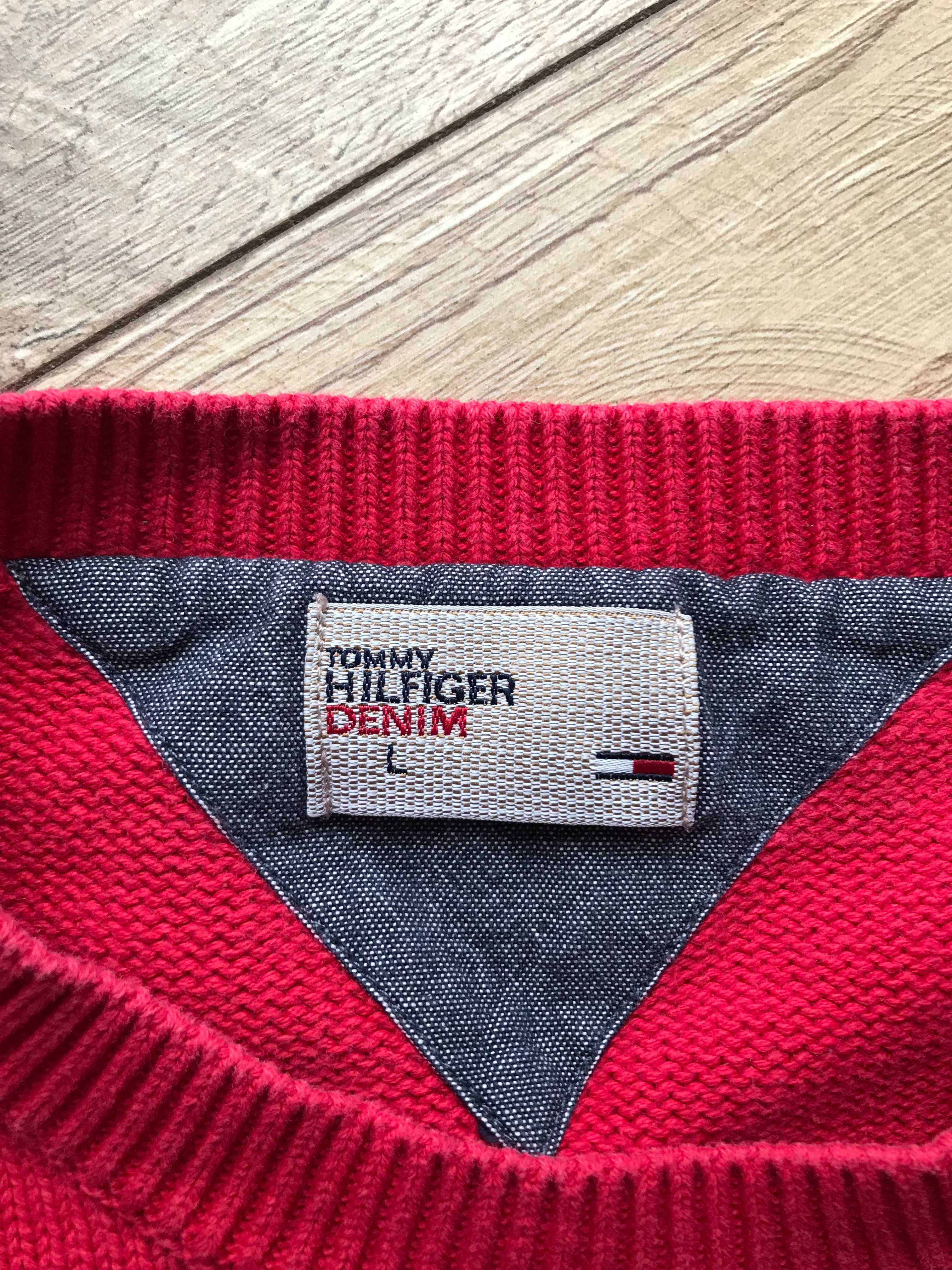 Sweter bawełniany Tommy Hilfiger Denim rozm. L