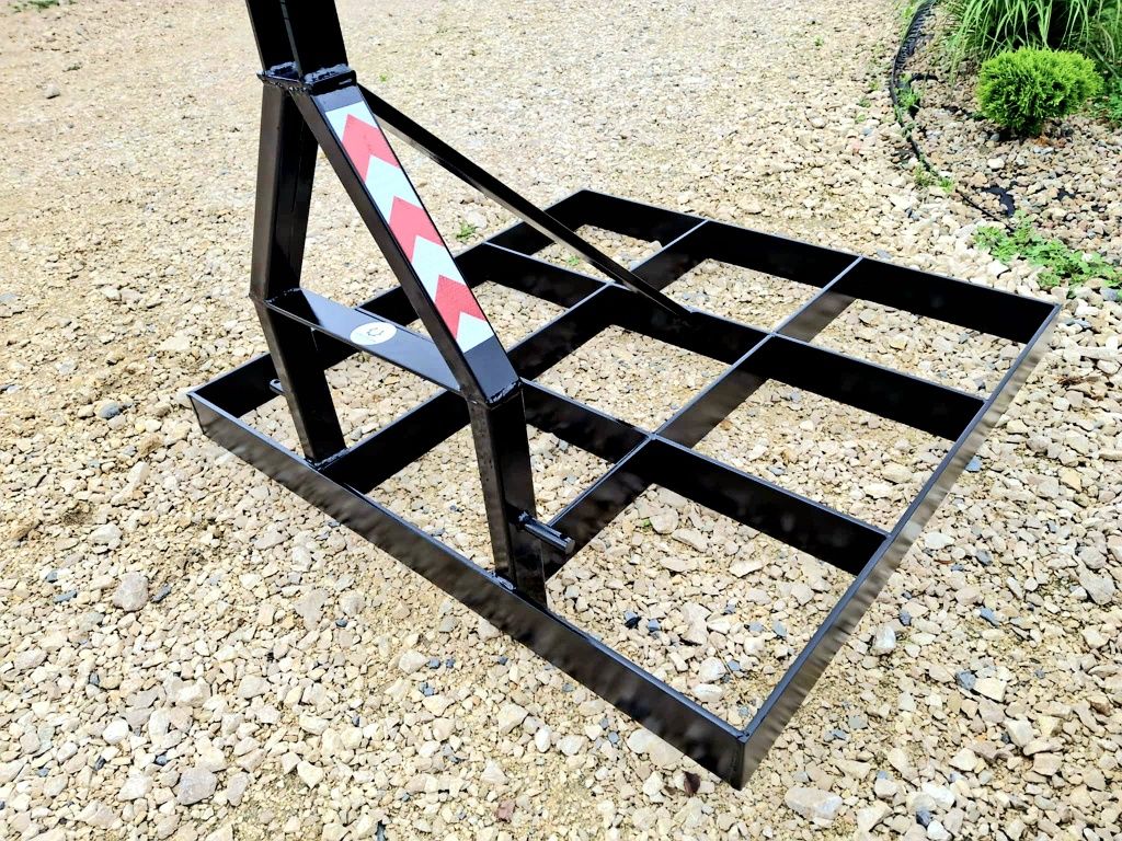 Niwelator ogrodowy, równarka terenu, do ciągnika i minitraktorka TUZ