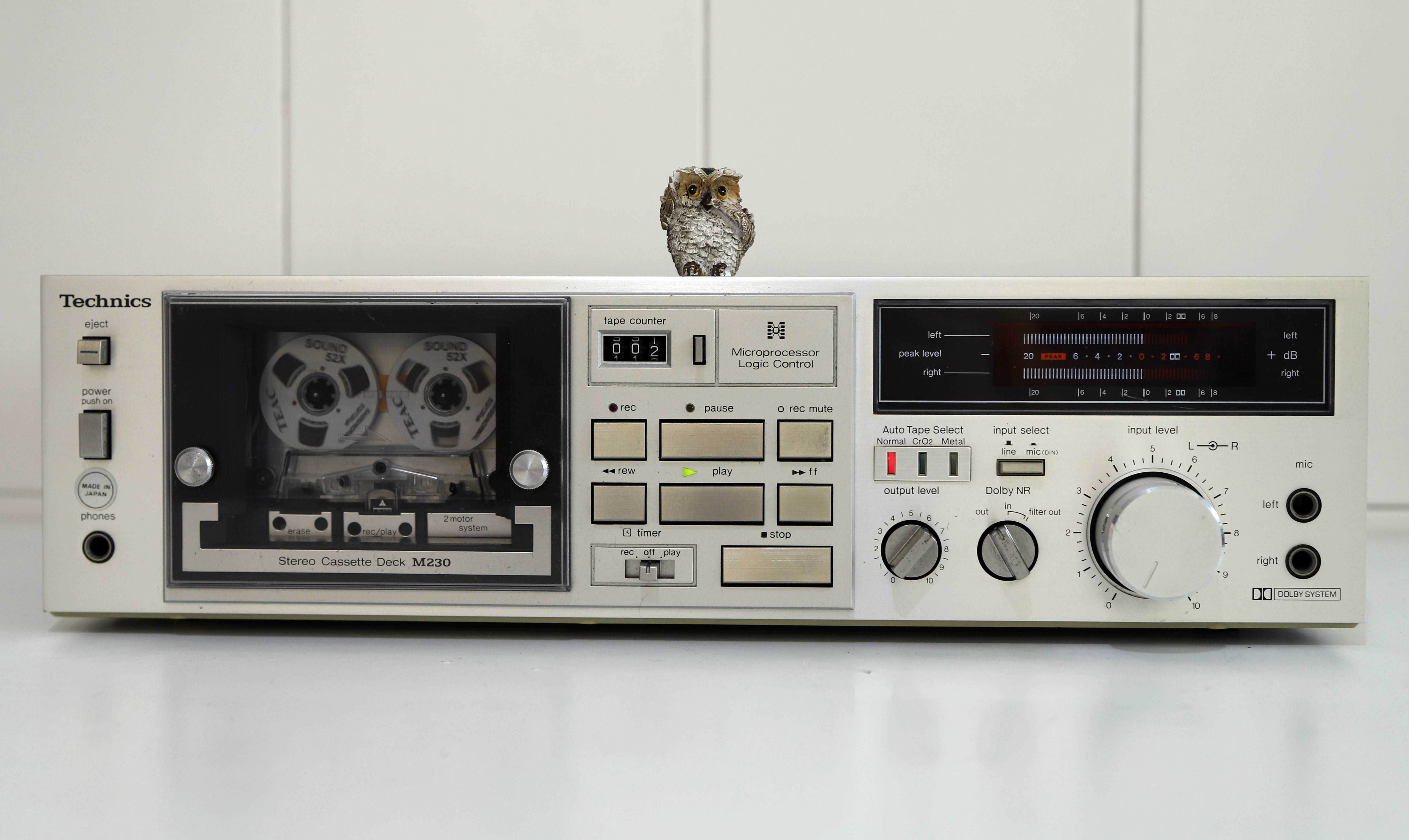 Technics M230 Tape Deck Cassetes