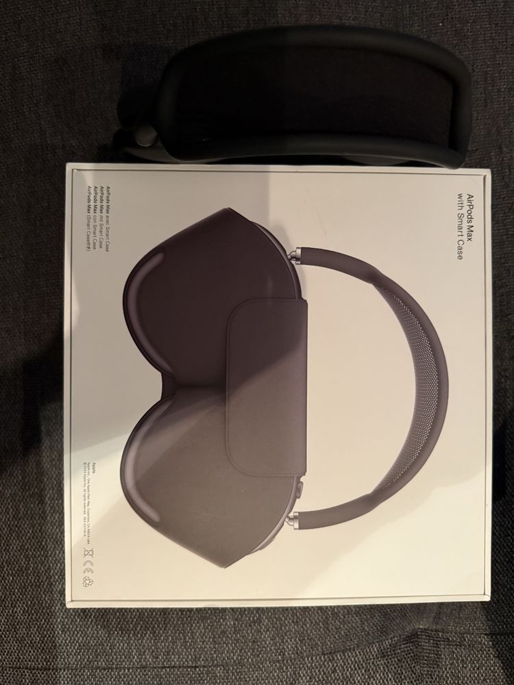 Auscultadores Noise Cancellation Apple Airpods Max Meia Noite