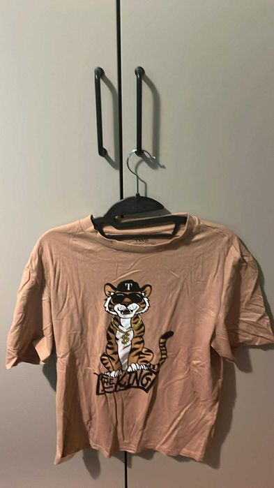 Koszulka Oodji Brązowa