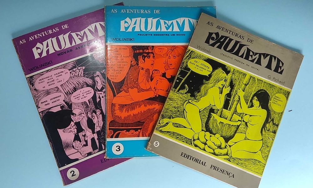 Aventuras de PAULETTE - Georges Pichard - Editorial Presença