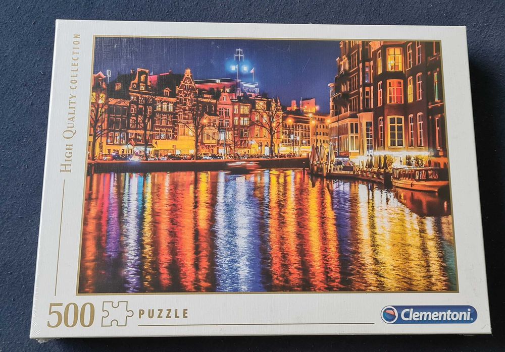 Puzzle Clementoni 500 Amsterdam - NOWE!