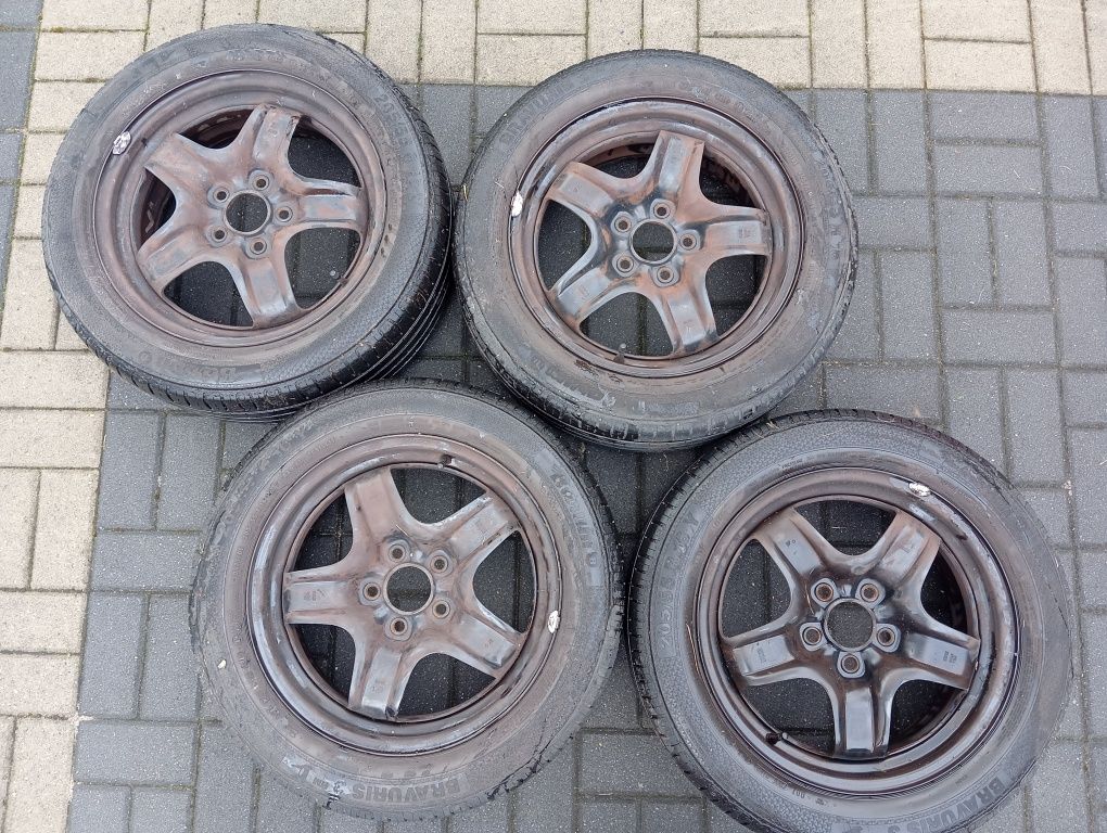 4 Koła Opony Felgi Kołpaki Ford OE Kuga C-Max Focus