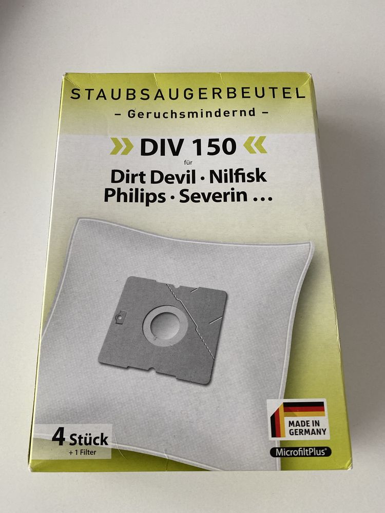 NOWE / 4 flitry odkurzacz DirtDewil, Phliips, Severin
