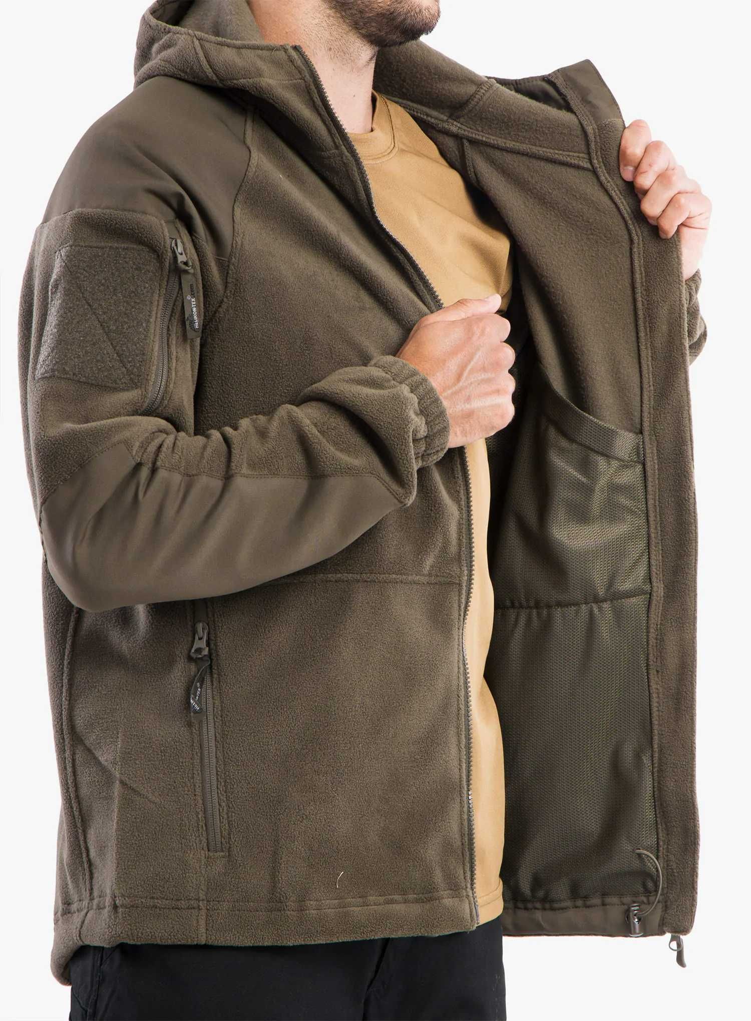 Куртка Helikon Tex CUMULUS толстовка теплий фліс з капюшоном компактна