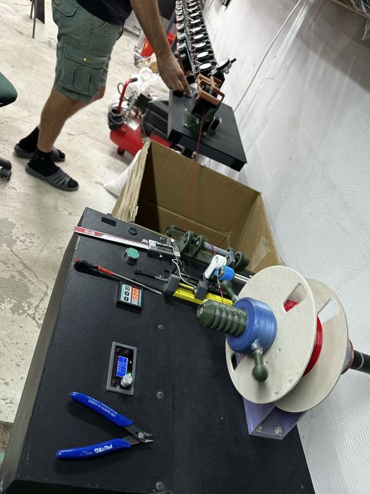 Станок филамента пруток пластик abs pla petg 3д печать