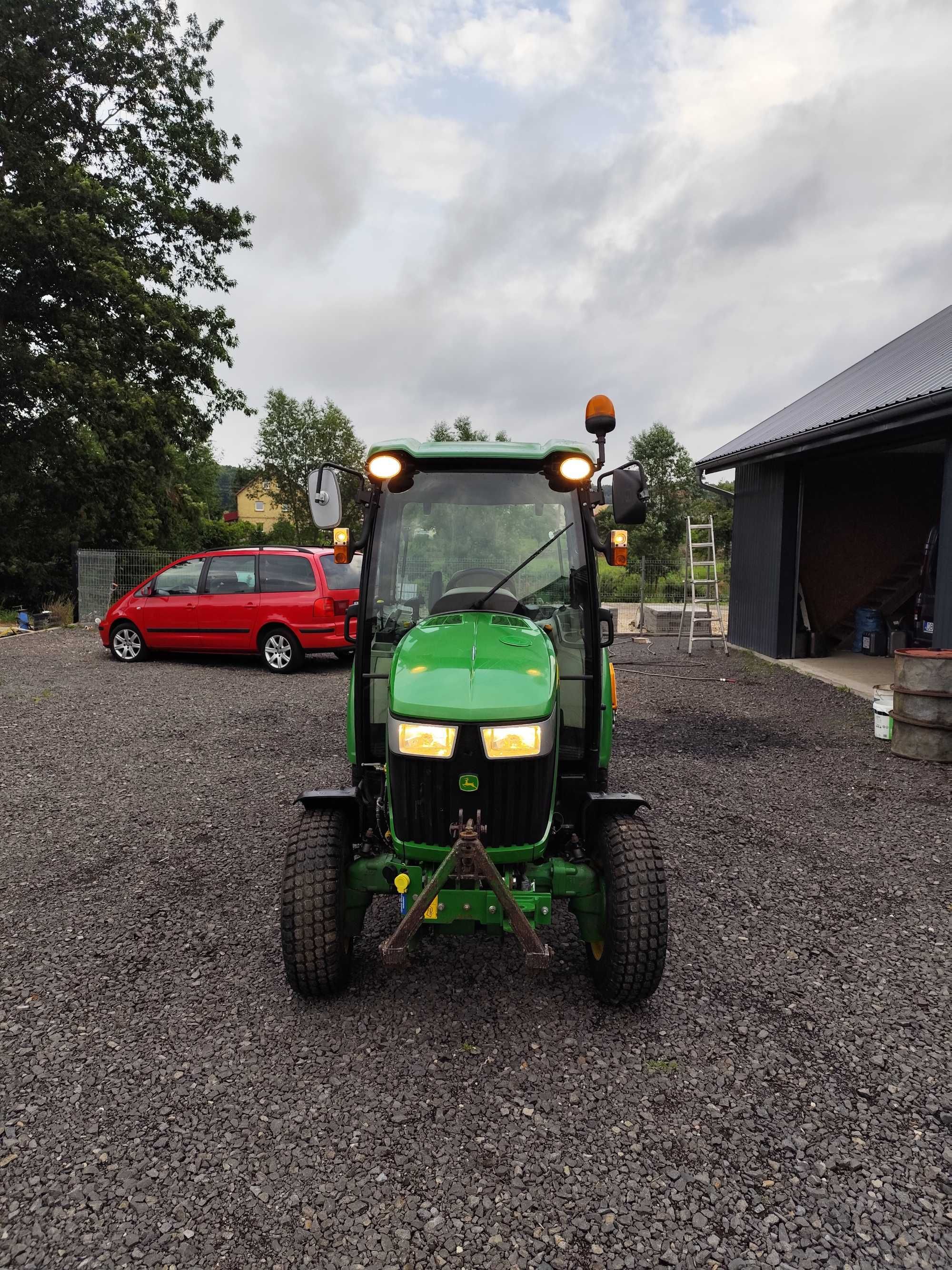 John Deere 3038R Traktor Kosiarka 2017 rok Klima Ogrzewanie Nowe Opony