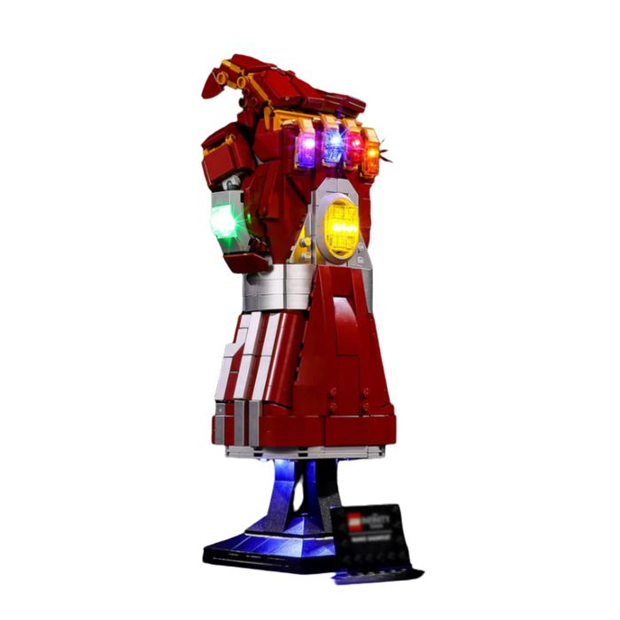 Zestaw oświetleniowy Led kompatybilny z Lego 76223 Nanorękawica