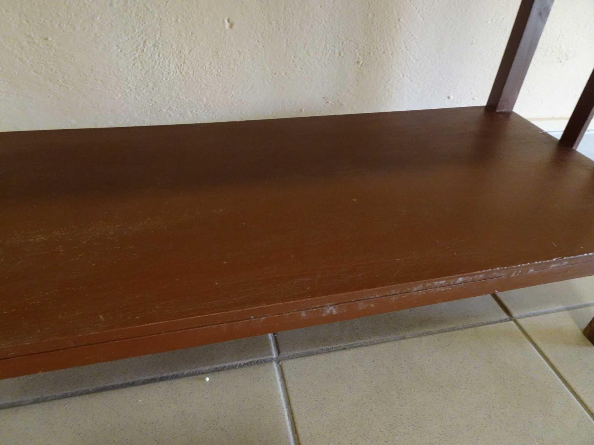 Etażerka drewniana lata 60 vintage PRL półka regał 3 półki 93,5x76x32