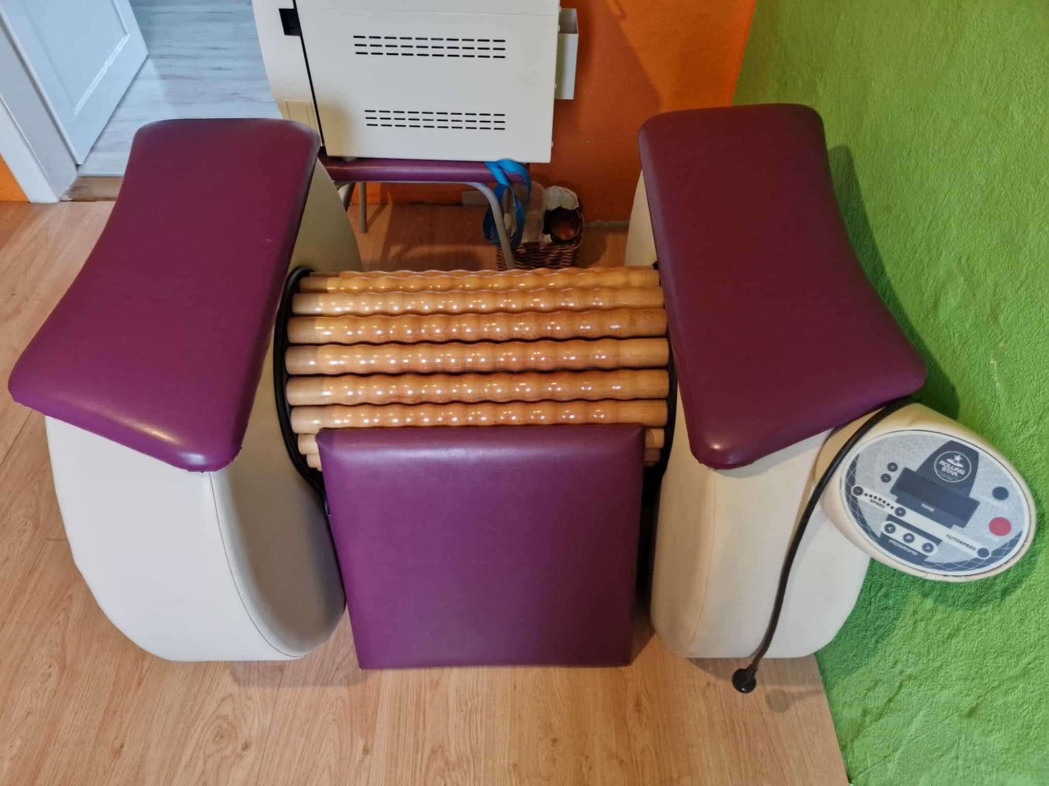 Rollmasażer  " Rolling Star " drenaż  limfy ,  walka z cellulitem.