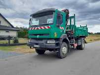 Renault KERAX 4x4 Hds HMF 2000 Energetyka z Francji,wywrotka-hyd-burta
