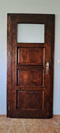 Drzwi drewniane fornirowane
