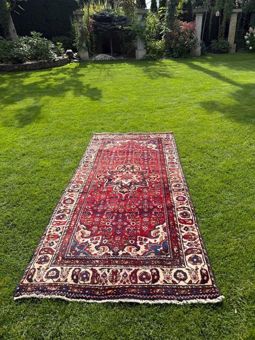 Dywan Perski Ręcznie Tkany Wełniany Iran Hamadan 265x120 galeria11 tyś