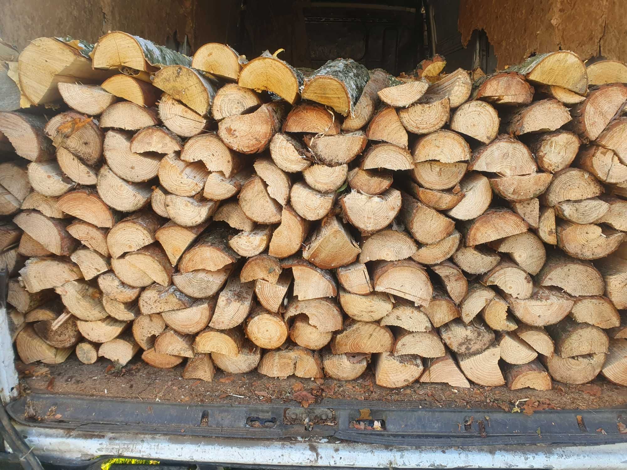 Drewno kominkowe opałowe Brzoza