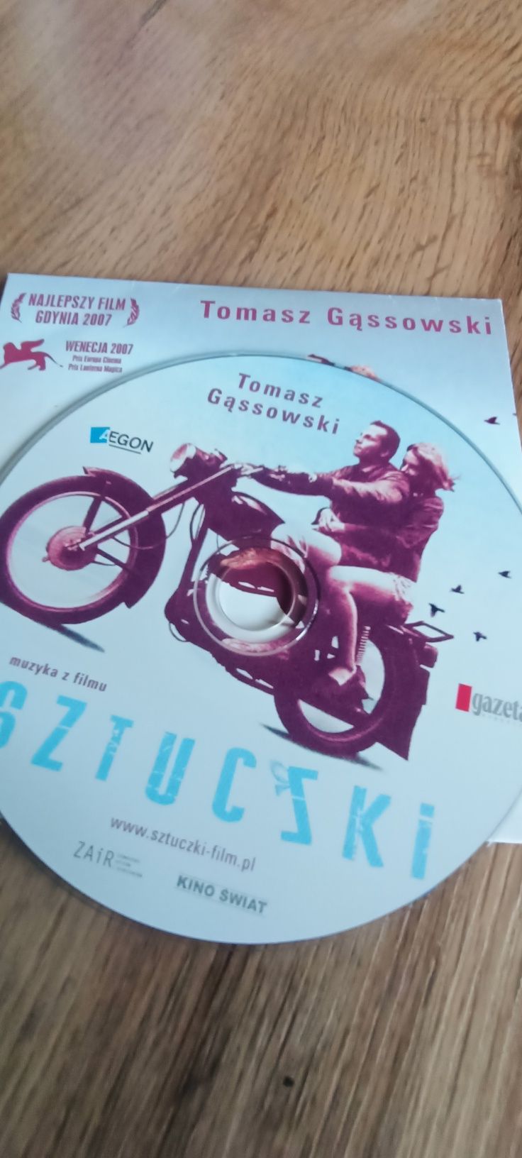 Płyta CD z muzyką filmową Sztuczki 2007