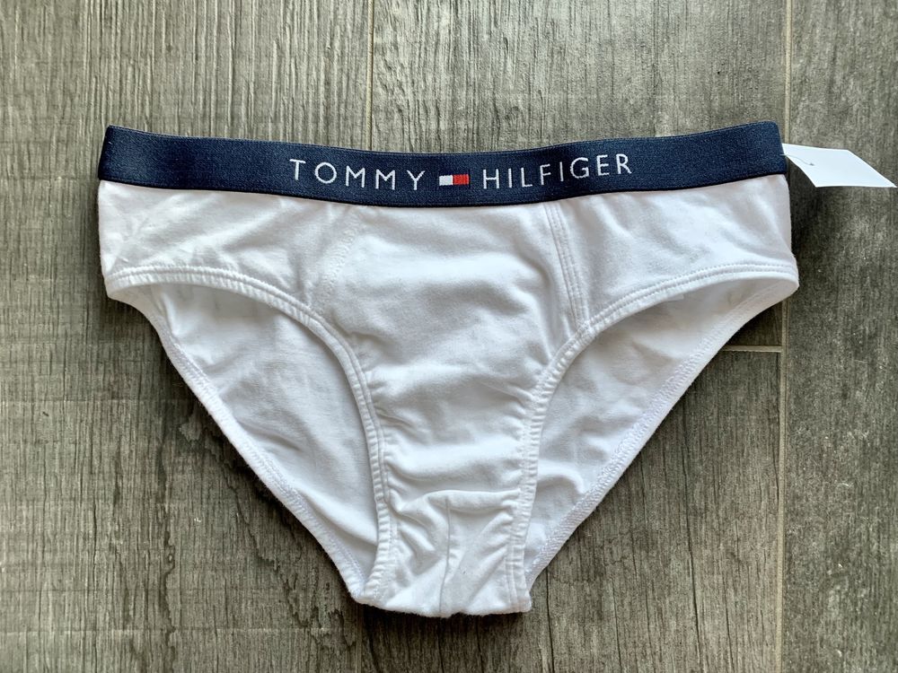 Tommy Hilfiger chłopięce slipy białe rozm 164/172 nowe