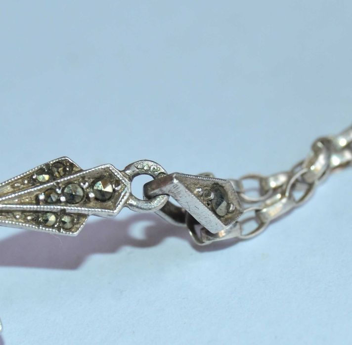 Crucifixo Antigo e corrente em prata