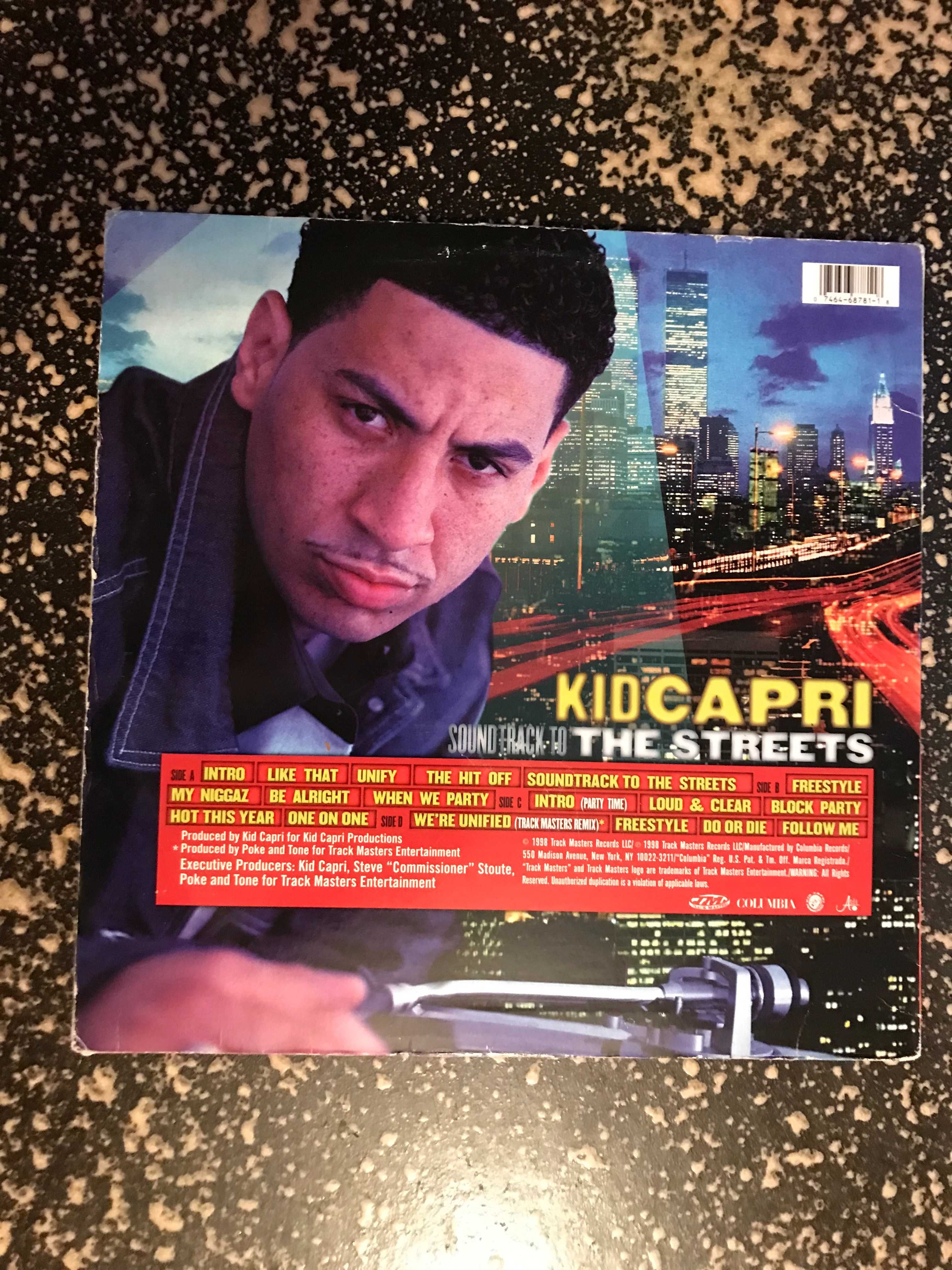 KID CAPRI - Soundtrack to the Streets vinyl