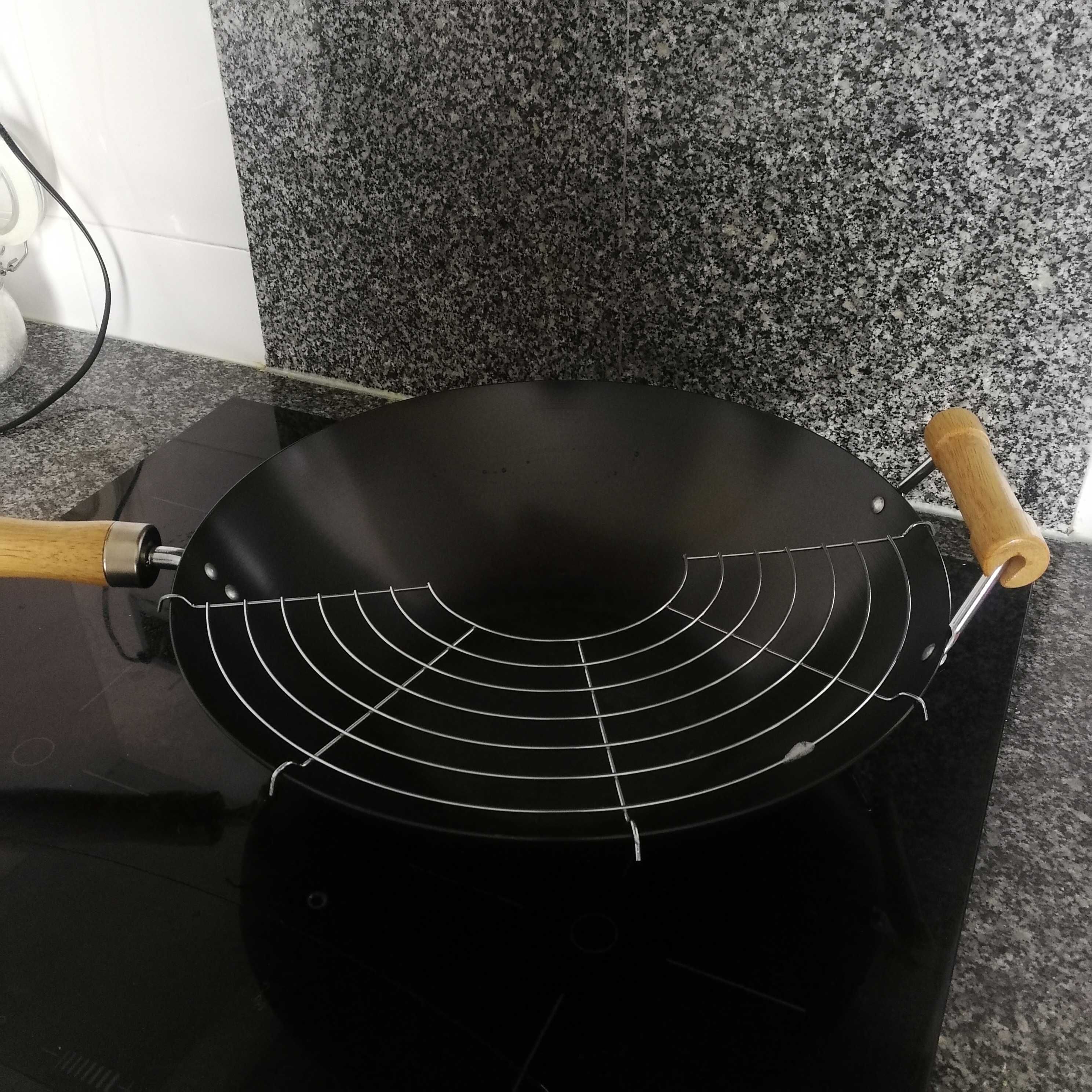 Panela Wok completo - 36 cm